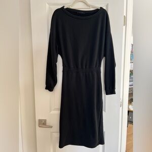 All Saints Black Long Sleeve Dress
